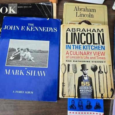 Newspapers - books - booklets - poster - pamphlets all about the Presidents of the United States