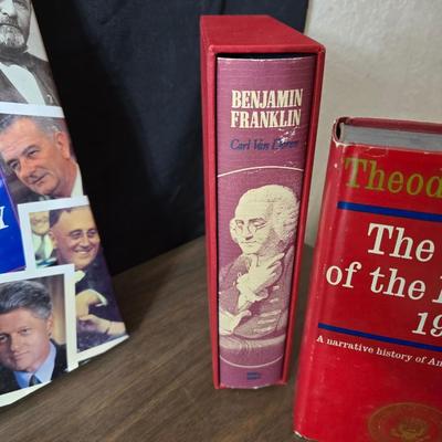 Newspapers - books - booklets - poster - pamphlets all about the Presidents of the United States