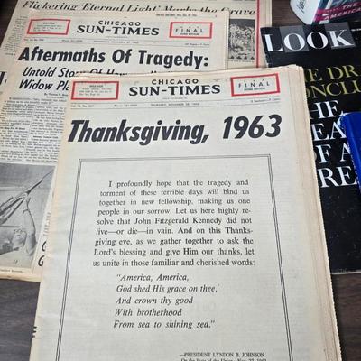 Newspapers - books - booklets - poster - pamphlets all about the Presidents of the United States