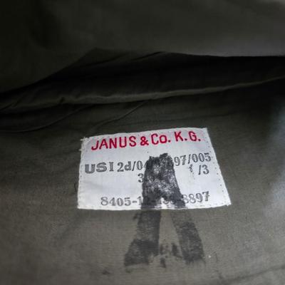 Three German wool Garrison hats, Georg Grote - Cold war era - Janus & Co. K.G.