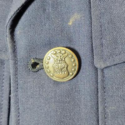 Vintage US Air Force wool blend service dress jacket.