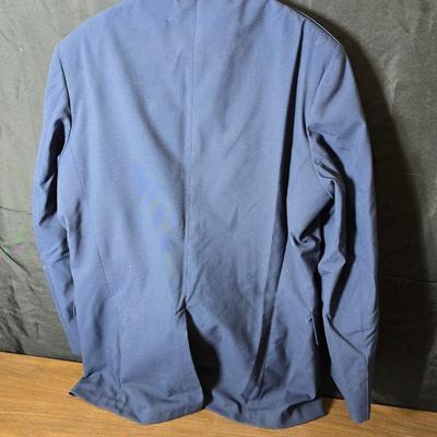 United States Air Force (USAF) Men's Enlisted Service Dress Coat, also known informally as the "dress blues" jacket or...