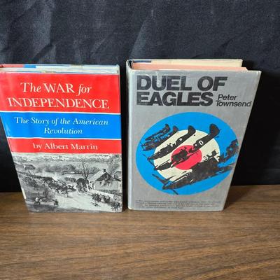 Books - Magazines - and VHS tapes all on war - Civil War - WWII - and more