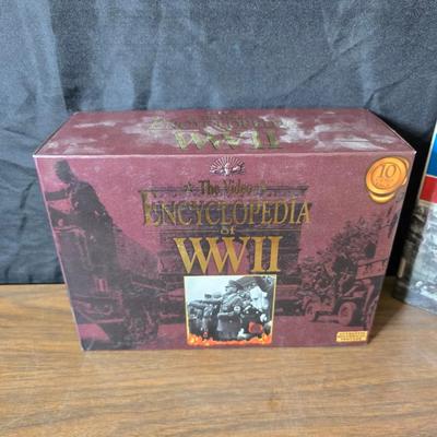 Books - Magazines - and VHS tapes all on war - Civil War - WWII - and more