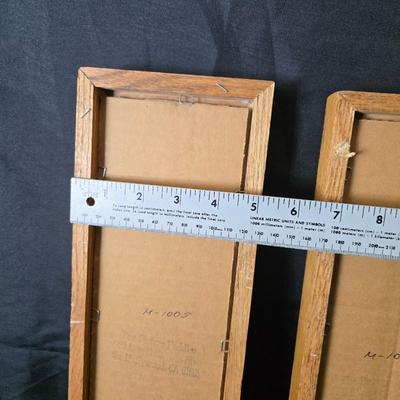 Wheat grass windmill with long accent mirrors - smaller accent mirrors with wheat and a when themed candle holder