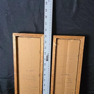 Wheat grass windmill with long accent mirrors - smaller accent mirrors with wheat and a when themed candle holder