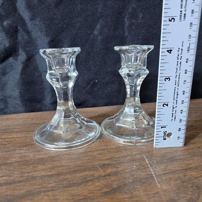 Brand new candle holder with votives and a selection of other candle items