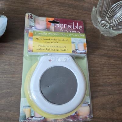 Candle sconces - Candle warmer for jar candles - and a brand new San Miguel Sentiments candle garden