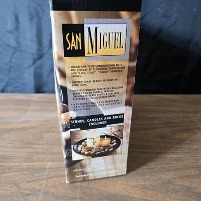 Candle sconces - Candle warmer for jar candles - and a brand new San Miguel Sentiments candle garden