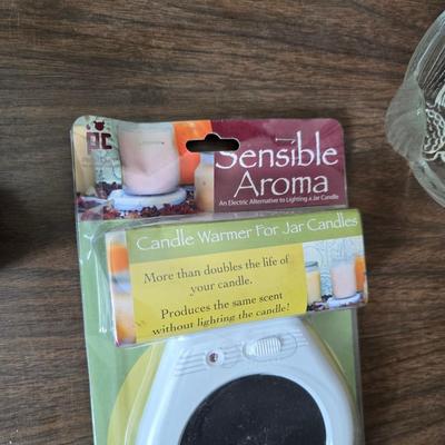 Candle sconces - Candle warmer for jar candles - and a brand new San Miguel Sentiments candle garden