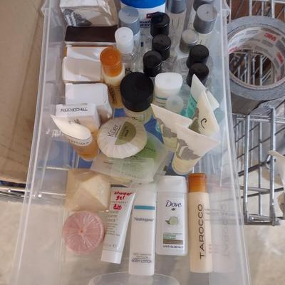 VARIETY OF TRAVEL SIZE SHAMPOO/CONDITIONER FACE WASH, BODY WASH