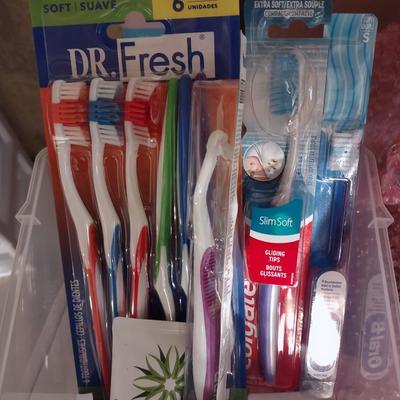 NEW TOOTHBRUSHES, SCOPE, AQUAPHOR, OLD SPICE DEODORANT