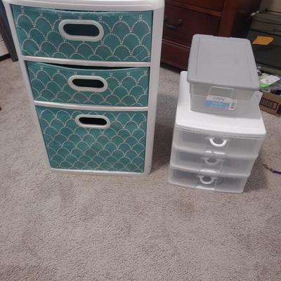 CRAFT DRAWERS, PLASTIC DRAWERS