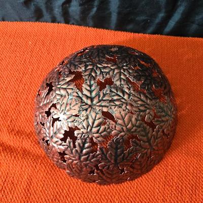 Leaf bowl - glass leaves - large mesh platter and more