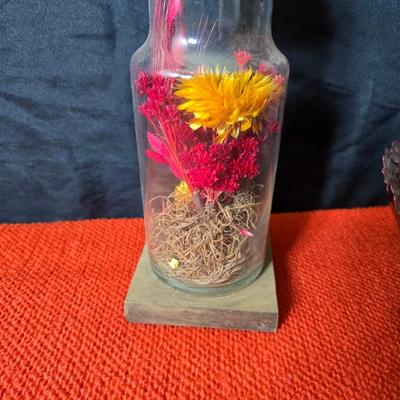 Leaf bowl - glass leaves - large mesh platter and more