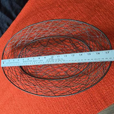 Leaf bowl - glass leaves - large mesh platter and more