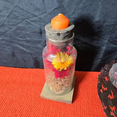 Leaf bowl - glass leaves - large mesh platter and more