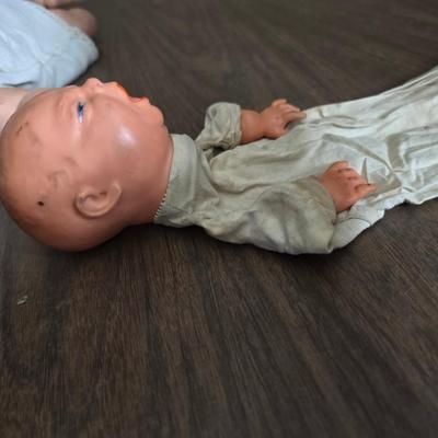 Collection of vintage baby dolls