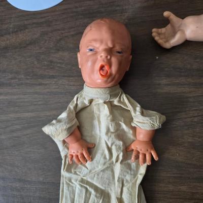 Collection of vintage baby dolls