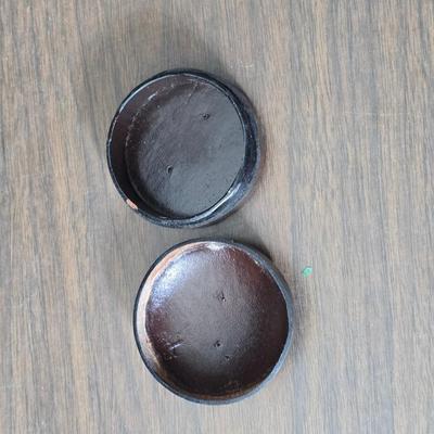 Small trinkets & collectibles - Brooch pin - vintage box with tools - necklaces - soaps - compacts and more