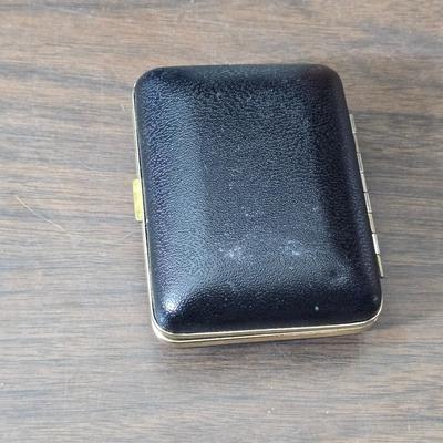 Small trinkets & collectibles - Brooch pin - vintage box with tools - necklaces - soaps - compacts and more