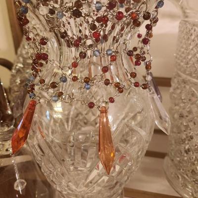 Multicolor Crystal Vase