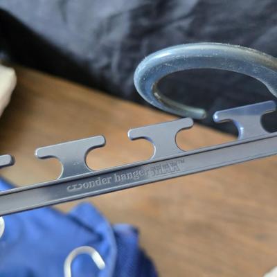 mostly closet organization - lights - shoe organizers - hooks and more