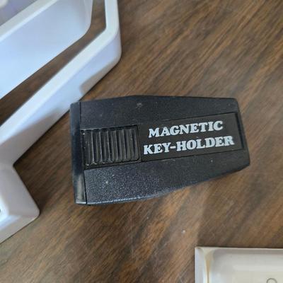 mostly closet organization - lights - shoe organizers - hooks and more