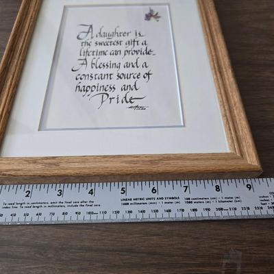 5 long inspirational posters and a framed wall art