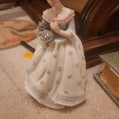 Victorian Woman Music Box