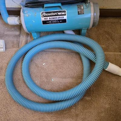 Vintage Regina Eletrikbroom vacuum cleaner - 3 speeds 1 power plus - Circuiteer livestock portable hot blower-dryer