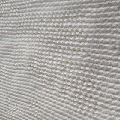 Vintage textured Chenille bedspread with several sheet sets and two vintage throw pillows