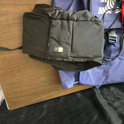 Overnight and fast trip bags - backpack - smaller bags for organizing