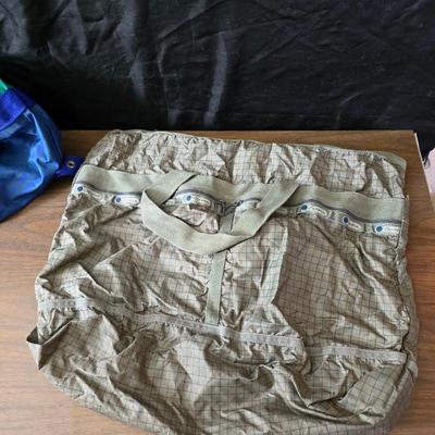 Overnight and fast trip bags - backpack - smaller bags for organizing