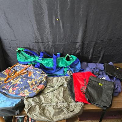 Overnight and fast trip bags - backpack - smaller bags for organizing