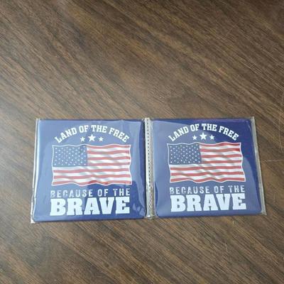 4th of July USA decorations - Uncle Sam nutcracker - flags - fabric - bouquets and more