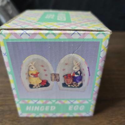 Easter decorations - solar dancing bunnies & duck - baskets - bunny figures and more