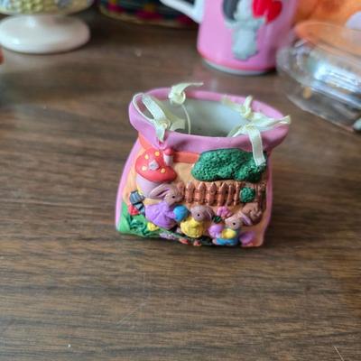 Easter decorations - solar dancing bunnies & duck - baskets - bunny figures and more