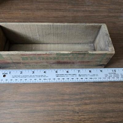 Vintage home decor - small stained glass - cast iron wall pocket with original hardware - old hand mixer - cheese box - copper bell and more