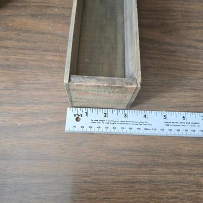 Vintage home decor - small stained glass - cast iron wall pocket with original hardware - old hand mixer - cheese box - copper bell and more