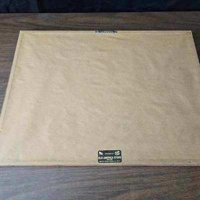 Framed print Laugh Kills Lonesome by artist Charles Marion Russell. with two other pieces of artwork