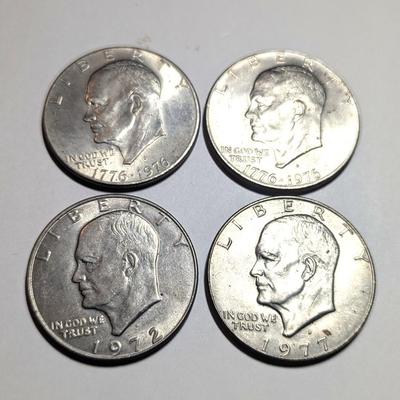 Eisenhower Dollar Coins 1776-1976 - 1972/1977 #2