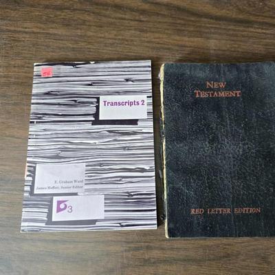 Super stamp collection booklets, Kenny Rogers pamphlet, Small historical booklets, books, and some sheets of music