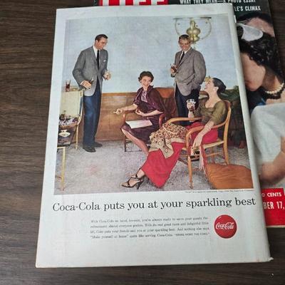 1950's & 60's LIFE magazines - Marvels of Egypt's past - the U.S. Masons, Day of Infamy Pear Harbor