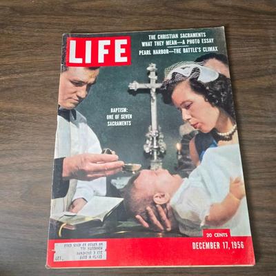 1950's & 60's LIFE magazines - Marvels of Egypt's past - the U.S. Masons, Day of Infamy Pear Harbor