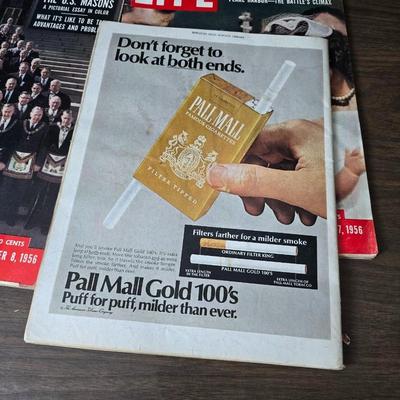 1950's & 60's LIFE magazines - Marvels of Egypt's past - the U.S. Masons, Day of Infamy Pear Harbor