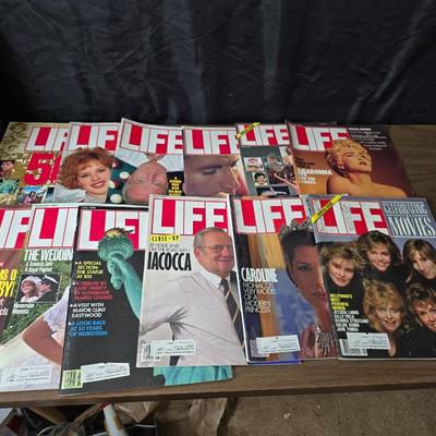 1986 Life magazines - Madonna - Celebrating the movies - Caroline Monaco - Iacocca -