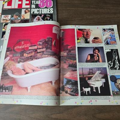 1986 Life magazines - Madonna - Celebrating the movies - Caroline Monaco - Iacocca -
