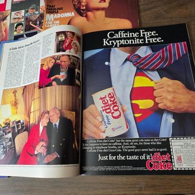 1986 Life magazines - Madonna - Celebrating the movies - Caroline Monaco - Iacocca -