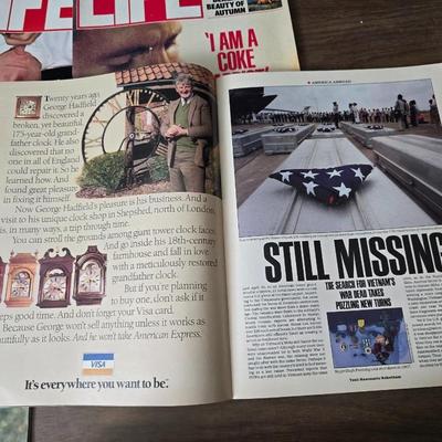 1986 Life magazines - Madonna - Celebrating the movies - Caroline Monaco - Iacocca -